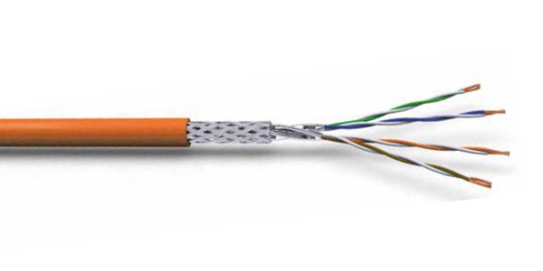 CAT7 S/FTP 23AWG LSZH CABLE 500M Orange-img-1